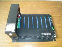 WTC Robotron 7 slot Backplane Rack 419-0-0447-01 Power Supply 503-3-032427 (EBI5338-7)