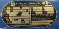 Tuthill Pump Motor 2HP XL56HCZ Type P 1725 RPM R602805B B903 230/460V 6.0A Doerr (GA0355-1)