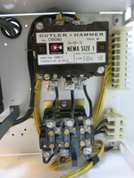 Cutler Hammer F10 Unitrol 30A Breaker Size 1 Starter 12" MCC Bucket 30 Amp MCP (DW3922-1)
