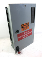 GE 8000 125A Breaker Size 4 Starter 24" MCC Bucket 125 Amp TED CR206F0 (DW3927-1)