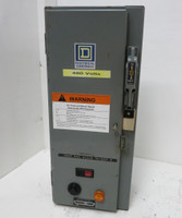 Square D Combination Starter Size 1 8539SCG42 AF4T Ser D 7 Amp FAL3600712M Sz1 (GA0848-1)