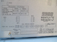 Bently Nevada 3300/15 Dual Vibration Monitor 3300/15-03-01-01-00-00-00 78392-01 (EBI0499-5)