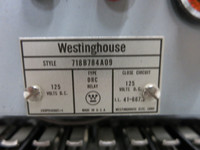 Westinghouse Type DRC Timer Relay Style 718B784A09 Reclose Reset No Case (DW4103-1)