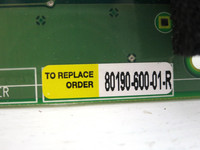 Allen Bradley 80190-600-01 Base + 2x 80190-100-01 Optical Interface Board PCB (DW4259-1)