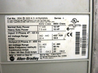 Allen Bradley 20AD022A3AYNANNN 15 HP PowerFlex 70 AC VS Drive 480V 15HP (DW4303-1)