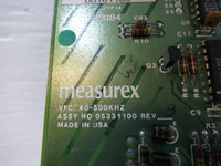 Measurex 05331100 Rev. B VFC 40-500KHZ Module Board PLC 053311-00 Dymec (GA1035-4)