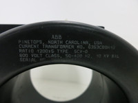 ABB SCV-D 6353C89H13 Current Transformer Ratio 1200:5 600V CT 50-400 Hz (GA1052-11)