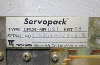 Yaskawa CPCR-MR021KBTY8 ServoPack Drive CPCR-MR-CA-02KBTY8 DF8100615 Servo Pack (DW4399-1)