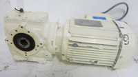 Sew-Eurodrive DRE80M4/DH 1HP 460V Gearmotor 1740RPM 1.44A 3PH SA47DRE80M4/DH (GA1085-1)