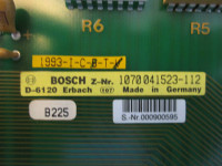 Bosch AG / Z PLC 041524-1047 1070 041523-112 1070041523-112 Module Circuit Board (EBI0565-3)