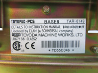 Toyoda Toyopuc-PCS Base8 w RMT-S Remote Slave PLC Module TAU-6102 TAR-6149 JTEKT (DW4826-1)