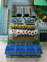 Novar IOM/2 63701X110 Logic One V3.08 Input/Output Module Control Board Display (DW5003-1)