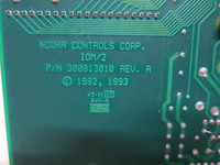 Novar IOM/2 63701X110 Logic One V3.08 Input/Output Module Control Board Display (DW5003-1)