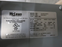 McLean 33-0426-GW015 Electronic Enclosure Air Conditioner 230V AC 4000 BTU 1172W (DW5033-1)