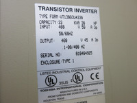 Toshiba VT130G3U4330 30HP G3 Tosvert-130 Inverter VS AC Drive 460V 300 HP (DW5070-1)