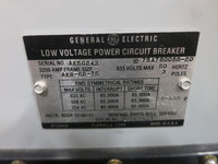 GE AKR-6D-75 3200A EO Circuit Breaker LSG Microversa Trip TA9VT32MGA3 3200 Amp (DW5225-2)