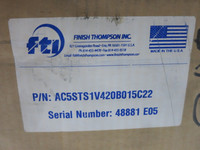 NEW Finish Thompson Centrifugal Pump 1.5 HP Motor 230/460V 3450 RPM WEG (DW5432-1)
