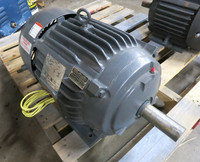 Emerson H20P2B 20 HP AC Motor AF09 CTE 230/460V 1770 RPM 256T TE 20HP (DW5441-1)