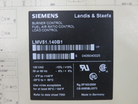Siemens LMV51.140B1 Burner Control Fuel Air Ratio Load Landis & Staefa (DW5525-1)