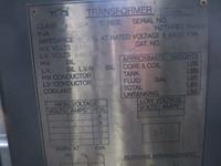 RTE 1500/1680-1725/1932 kVA 13200 Delta - 600Y/346 V 3PH Transformer 1500kVA 600 (DW5606-1)