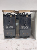 Westinghouse Type W 15 Amp 12" Dual Breaker Feeder MCC Bucket 15A FB TRI-PAC (BJ0513-1)