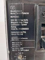 Westinghouse Type W Size 1 Starter 7A 18" Breaker MCC Bucket 7 Amp A200 MCP (BJ0516-3)