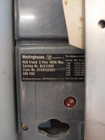 Westinghouse Type W Size 5 Starter 400 Amp Breaker 36" MCC Bucket 400A stab flaw (BJ0537-1)