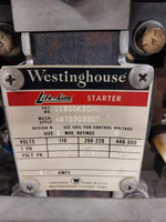Westinghouse Type W Size 3 Starter 225 Amp Breaker 30" MCC Bucket 225A (BJ0542-1)