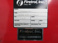 Firetrol FTA500-AD11B 1.5 HP Jockey Fire Pump Controller 480V 3PH FTA500AD11B (DW5737-1)