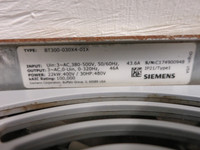 Siemens BT300-030X4-01X 30HP VS Drive 480V 0-320Hz 46A 30 HP VFD HVAC (DW5746-1)
