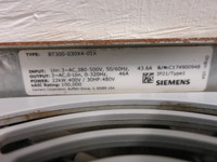 Siemens BT300-030X4-01X 30 HP VS Drive 480V 0-320Hz 46A 30HP VFD HVAC (DW5744-2)