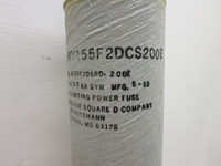 Square D MV155F2DCS200E 15.5 kV Power Fuse Current Limiting 200E Amp 200A (DW5790-1)