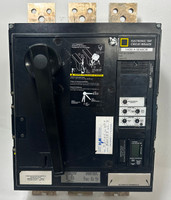 Square D PEF361600LS 1600A LSI Circuit Breaker w/ 1600 Amp Plug Type PXF S6B 3P (EM4944-1)