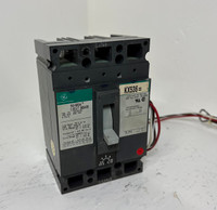 GE TEC36150 150A Mag-Break Circuit Breaker Green Label w/ Aux General Electric (EM4971-1)