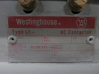 Westinghouse LF-50H1430 100A 5000V AC Motor Contactor Ampgard 2016A95G02 5kV (DW5968-1)