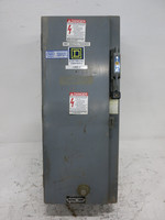 Square D 60A Fusible Size 2 Starter Combination Box 60 Amp Combo 8536-SDO-1 (DW5997-2)