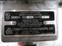 NEW Conveyer Components Model RS5 Safety Stop Control DPDT Switch RS-5 (DW6045-2)
