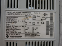 Allen Bradley 20AD8P0A0AYNNNNN 5 HP PowerFlex 70 AC VS Drive 480V 5HP 8A (DW6063-1)