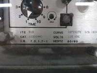 BBC 223S6440 Circuit Shield Type 51D Overcurrent Relay 125 VDC Definite ABB (DW6114-1)