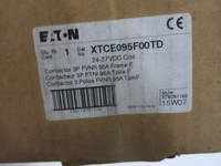 NEW Eaton XTCE095F00TD 95A Motor Contactor 24-27V Coil 75 HP @ 460V (DW6219-2)