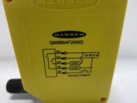 NEW Banner Q60BB6AF2000Q Adjustable-Field Sensor Photoelectric 63001 Q60 (DW6234-2)