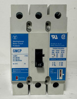 Westinghouse GMCP015E0C 15A Circuit Breaker Glossy Blue 480/600V 3P GMCP 15 Amp (EM5083-1)