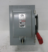 NEW Siemens HNF361J 30A 600V Non-Fusible Safety Disconnect Switch 30 Amp 3R 12 (DW6260-1)