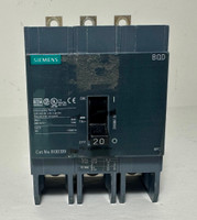 Siemens BQD320 20A Circuit Breaker Gray Label 3P 480/277 VAC BQD ITE 3P 20 Amp (EM5108-2)