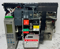 Square D NW16H1 1600A MasterPact LSI Circuit Breaker w/ 1200 Amp Trip S163A flaw (EM5126-3)