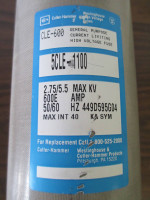 Cutler-Hammer 5CLE-1100 600 Amp High-Voltage Fuse CLE-600 600A CH 44D595G04 600E (EBI0795-12)