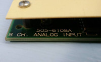 Siemens 505-6108A 8 CH Input Analog PLC Card Texas Instruments 5056108-A 6108 A (EBI3700-1)