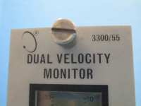 Bently Nevada 3300/55 Dual Velocity Monitor 3300/55-06-01-01-04-00-00-00-00 PLC (NP0027-2)
