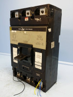 Square D MHL36500 500A Circuit Breaker 600V Aux & Shunt Type MAL S2 MHL 500 Amp (EM0186-1)