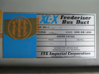 ITE XL-X RL302AP 225 Amp 600V 10' Busway AL Bus Duct Feederiser Imperial Siemens (NP0162-19)